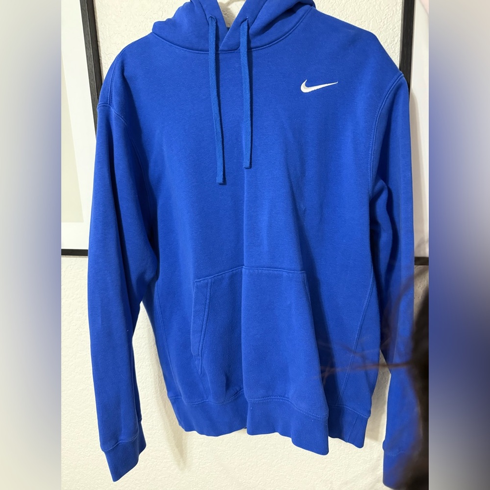 Nike Men's Royal Blue Hoodie